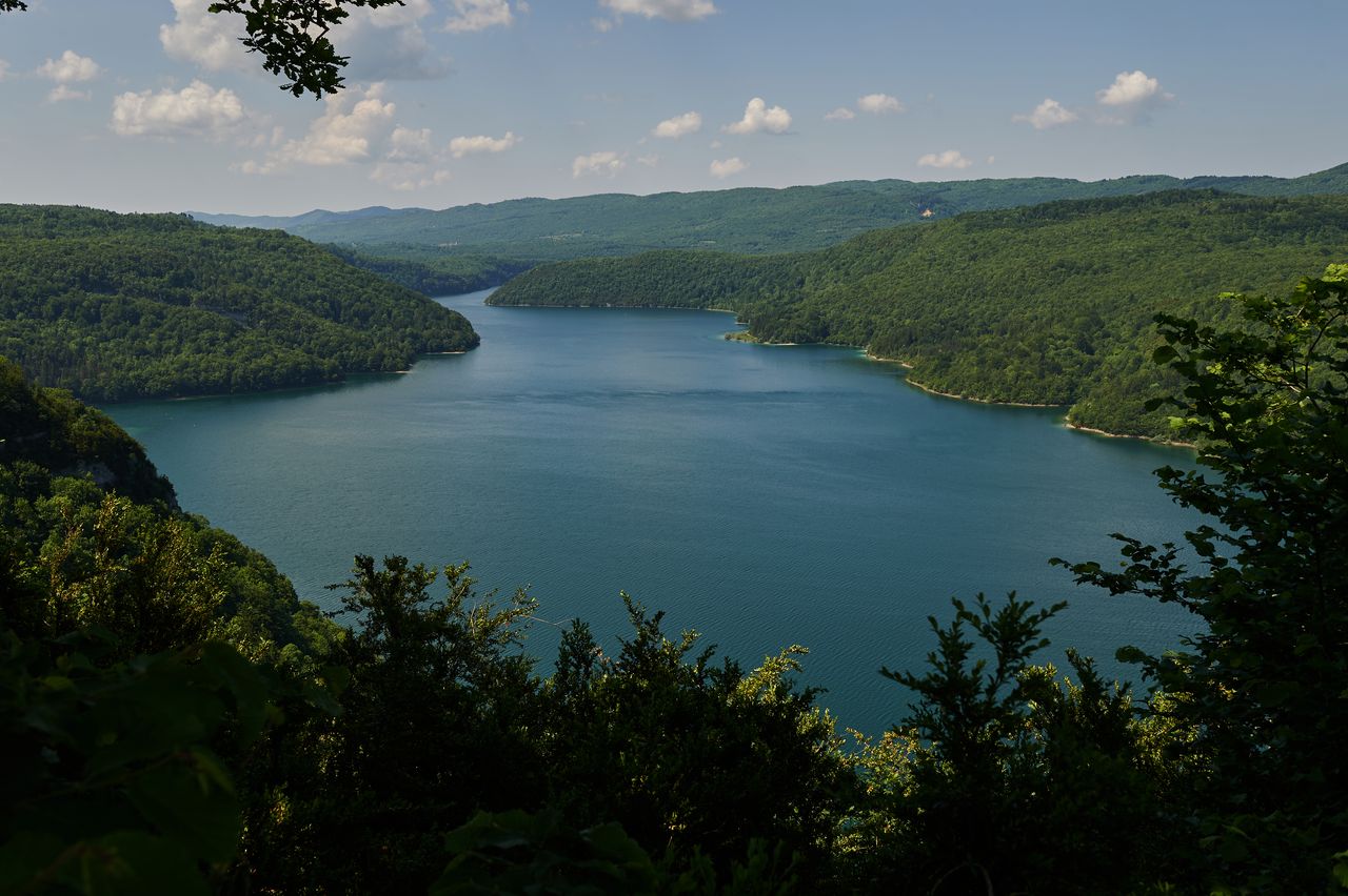 Paysage Lacs Lac de Vouglans BI-0362